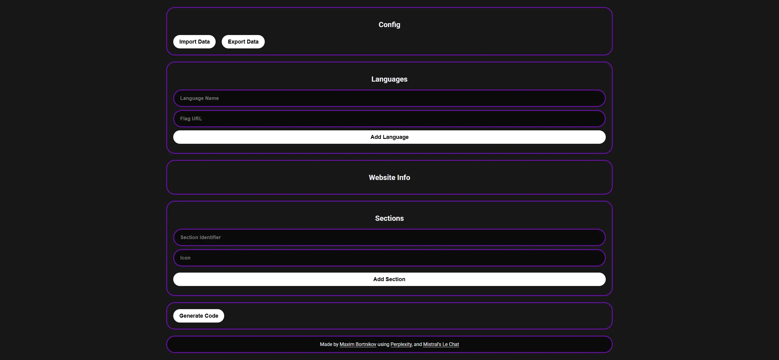 Bootleg Website Localization Tool